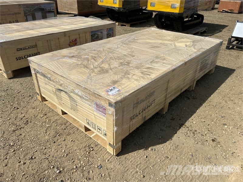 SDLC2030FT 20 ft x 30 ft Carport (Unused) Stahlrahmenaufbauten