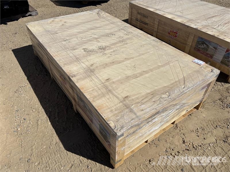 SDLC2030FT 20 ft x 30 ft Carport (Unused) Stahlrahmenaufbauten