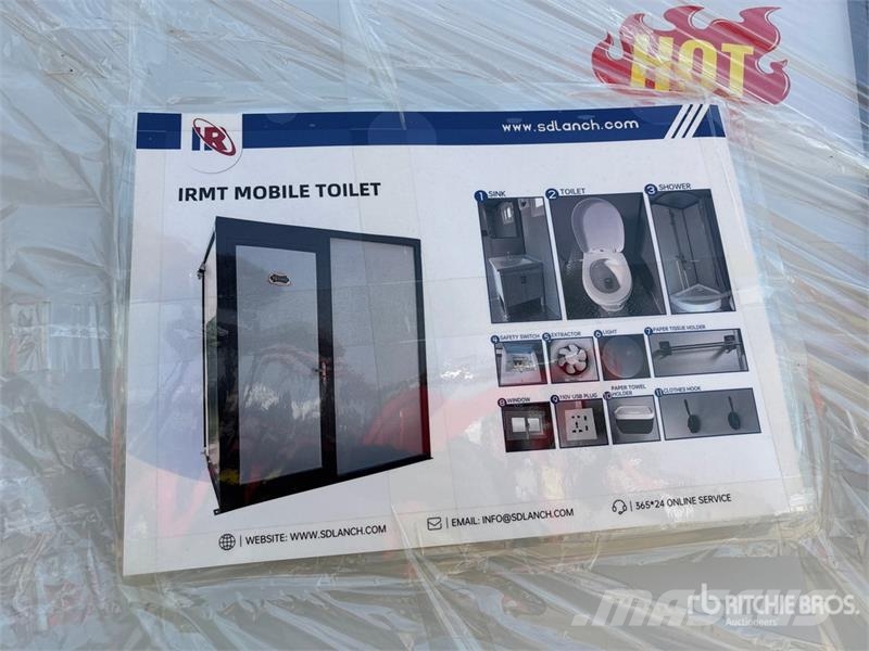 SDLMT 6 ft 3 in x 6 ft 10 in Portable Toilet (Unus Drugi deli