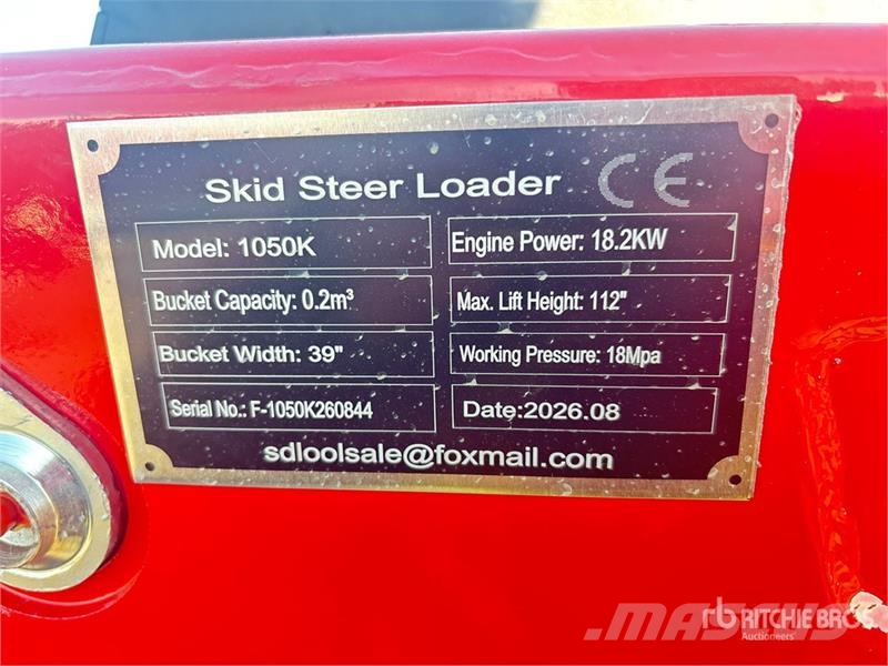 SDLOOL 1050K Mini Compact Track Loader (Unused) Skid steer loaders