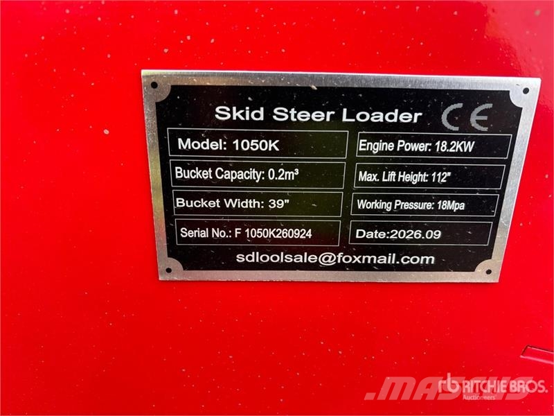 SDLOOL SL-1050K Mini Compact Track Loader (Unused) Minilæsser - skridstyret