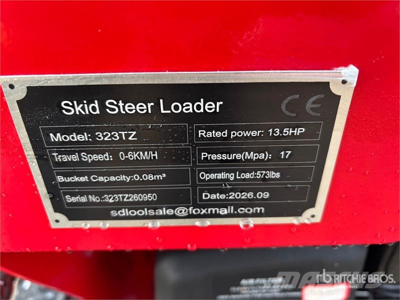 SDLOOL SL-323TZ Mini Skid Steer Loader (Unused) Liukuohjatut kuormaajat