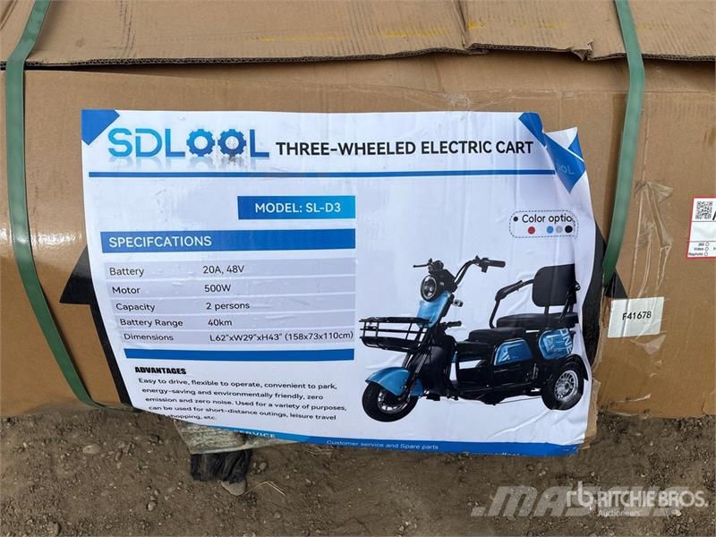  SDLOOL SL-D3 Trike (Unused) 汽车