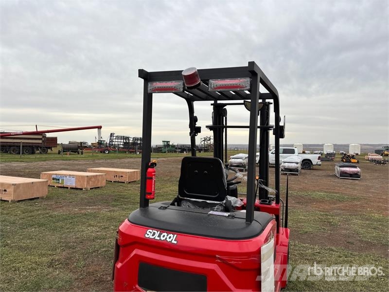  SDLOOL SL-E15 3300 lb Electric Forklift (Unused) شاحنات ذات رافعات شوكية تعمل بالكهرباء