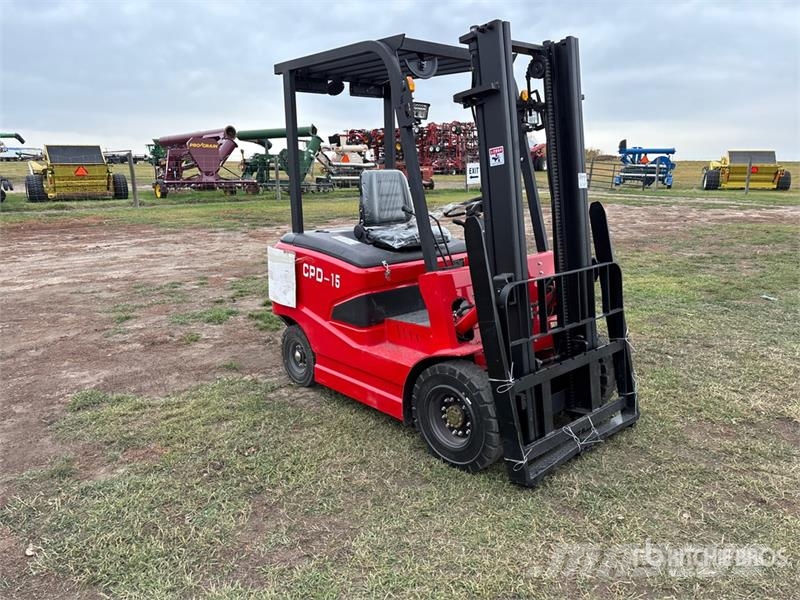  SDLOOL SL-E15 3300 lb Electric Forklift (Unused) شاحنات ذات رافعات شوكية تعمل بالكهرباء