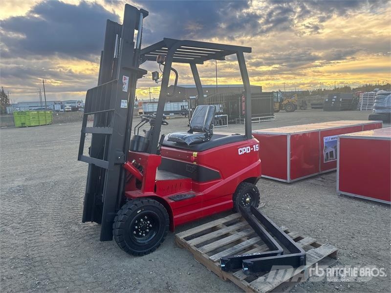 SDLOOL SL-E15 3300 lb Electric Forklift (Unused) Elmotviktstruckar