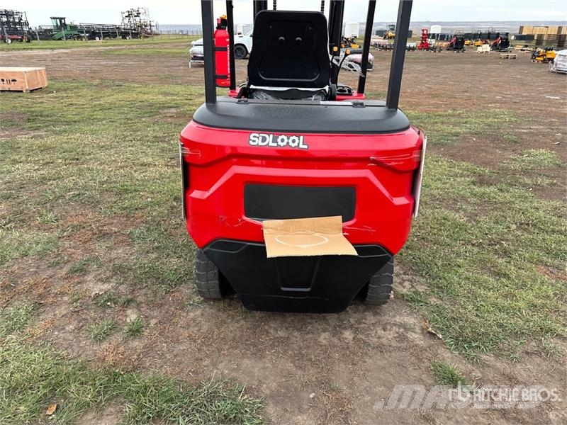  SDLOOL SL-E15 3300 lb Electric Forklift (Unused) شاحنات ذات رافعات شوكية تعمل بالكهرباء