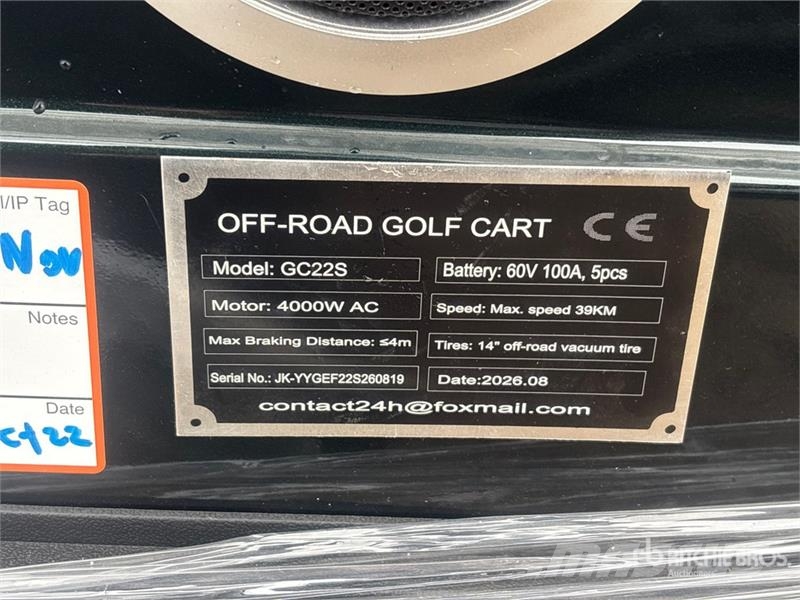  SDLOOL SL-GC22S Electric Off-Road Golf Cart (Unuse Колички за голф