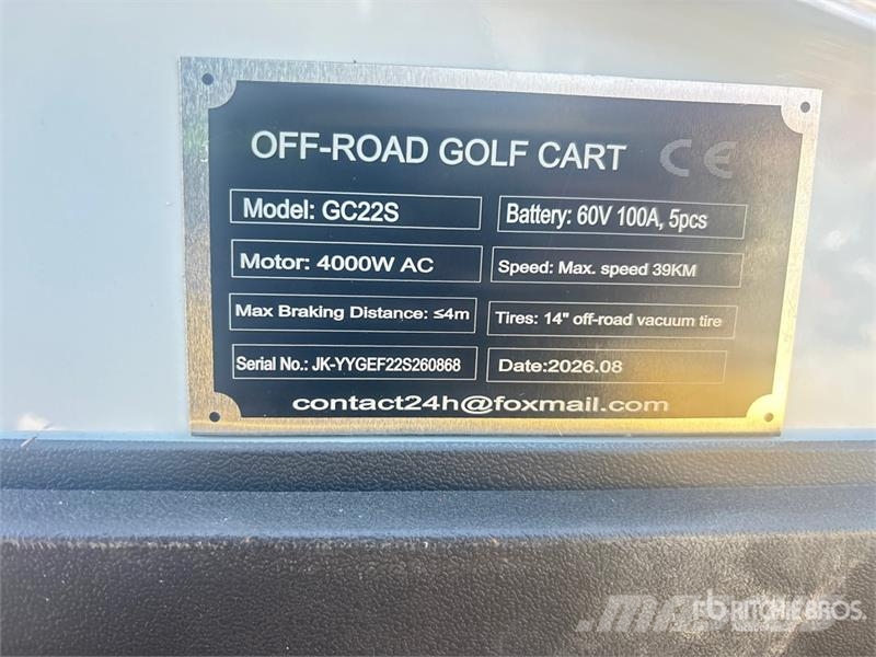SDLOOL SL-GC22S Electric Off-Road Golf Cart (Unuse Golf vozila