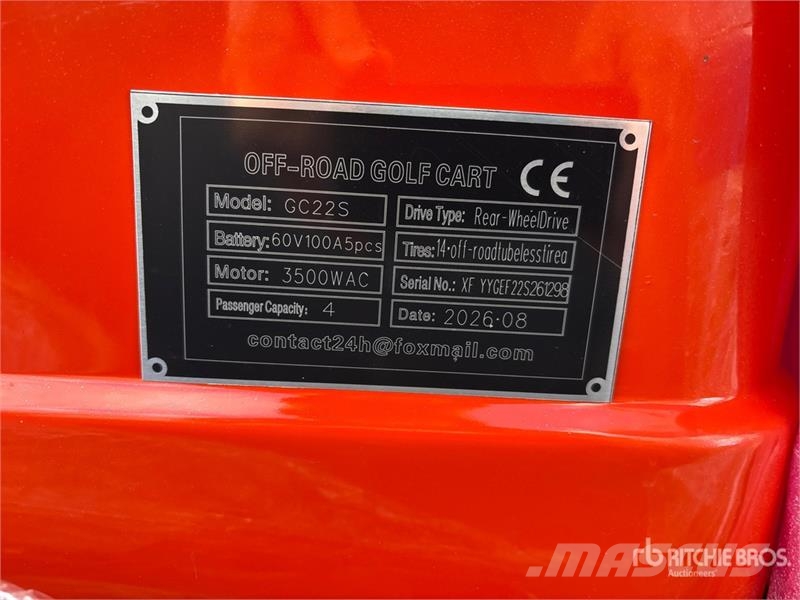 SDLOOL SL-GC22S Electric Off-Road Golf Cart (Unuse Golfkarretjes / golf carts