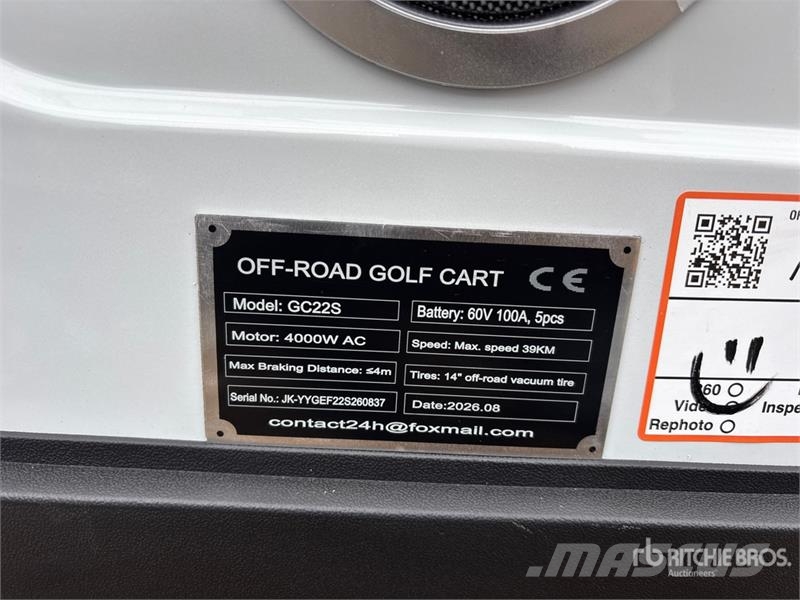 SDLOOL SL-GC22S Electric Off-Road Golf Cart (Unuse Колички за голф