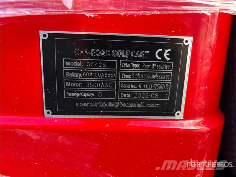 SDLOOL SL-GC42S Electric Off-Road Golf Cart (Unuse Golfkarretjes / golf carts