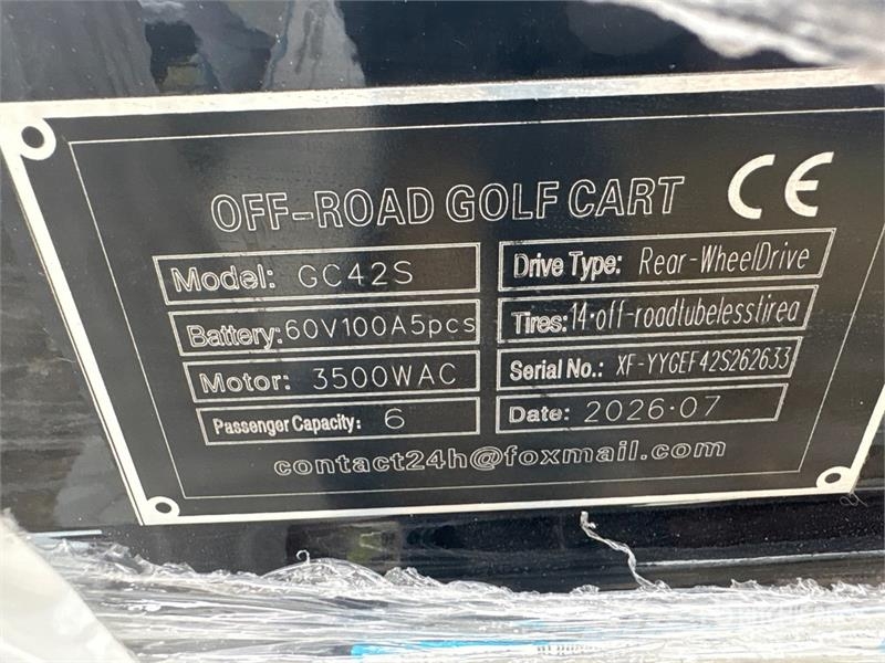 SDLOOL SL-GC42S Electric Off-Road Golf Cart (Unuse Carros de golfe