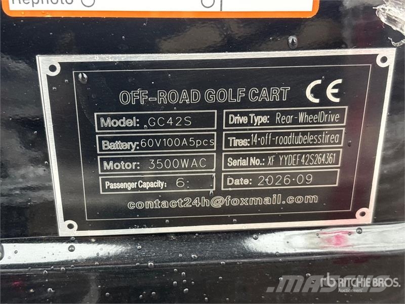  SDLOOL SL-GC42S Electric Off-Road Golf Cart (Unuse Колички за голф