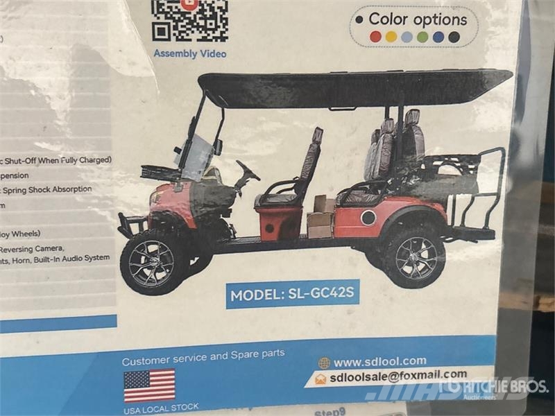 SDLOOL SL-GC42S Electric Off-Road Golf Cart (Unuse عربات الجولف