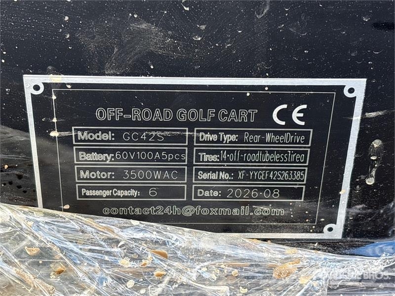  SDLOOL SL-GC42S Electric Off-Road Golf Cart (Unuse Golfkarretjes / golf carts