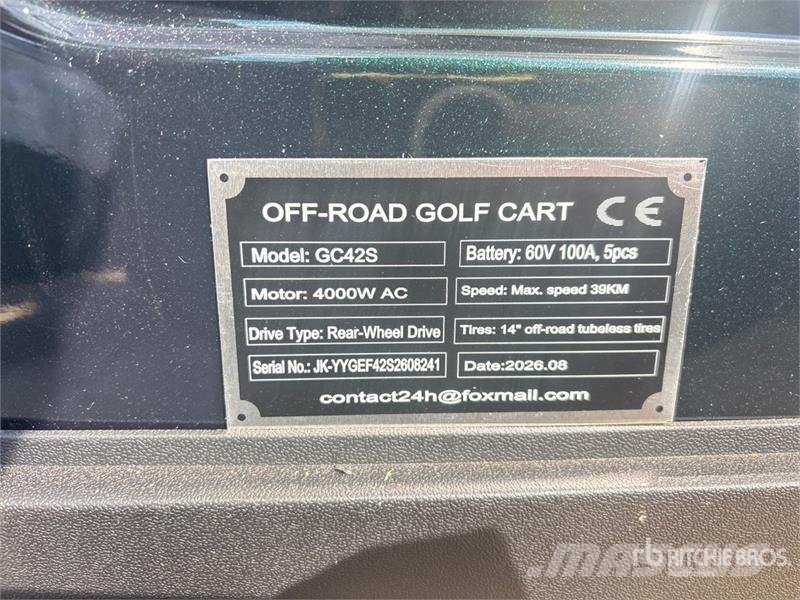 SDLOOL SL-GC42S Electric Off-Road Golf Cart (Unuse Golf vozila
