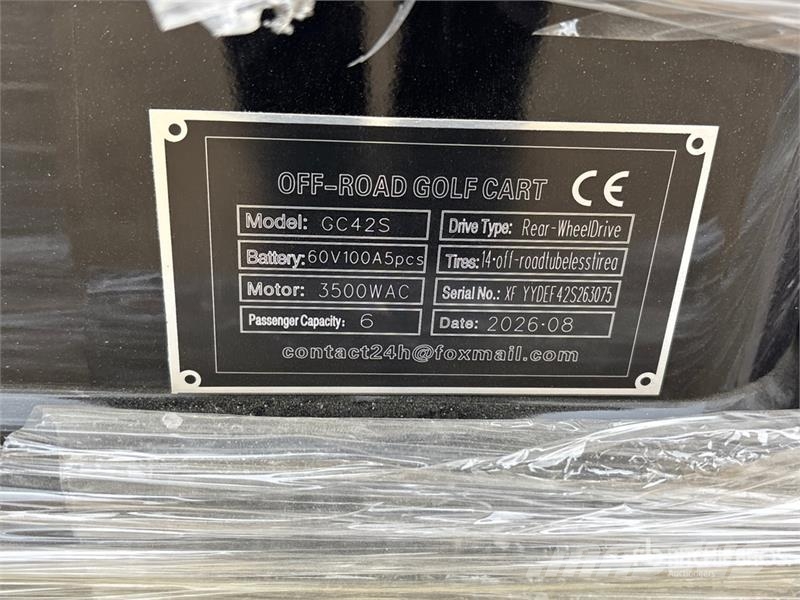 SDLOOL SL-GC42S Electric Off-Road Golf Cart (Unuse Golfkarren / golf carts