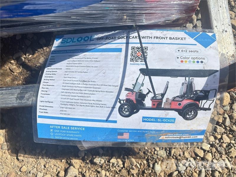 SDLOOL SL-GC42S Electric Off-Road Golf Cart (Unuse Golfkarretjes / golf carts