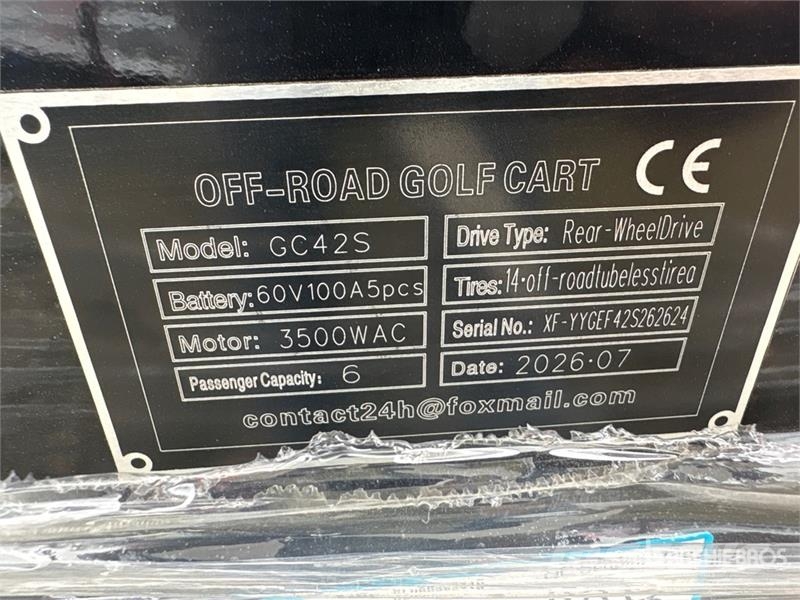 SDLOOL SL-GC42S Electric Off-Road Golf Cart (Unuse Carros de golfe