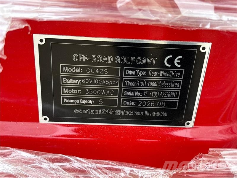  SDLOOL SL-GC42S Electric Off-Road Golf Cart (Unuse Golfkarren / golf carts