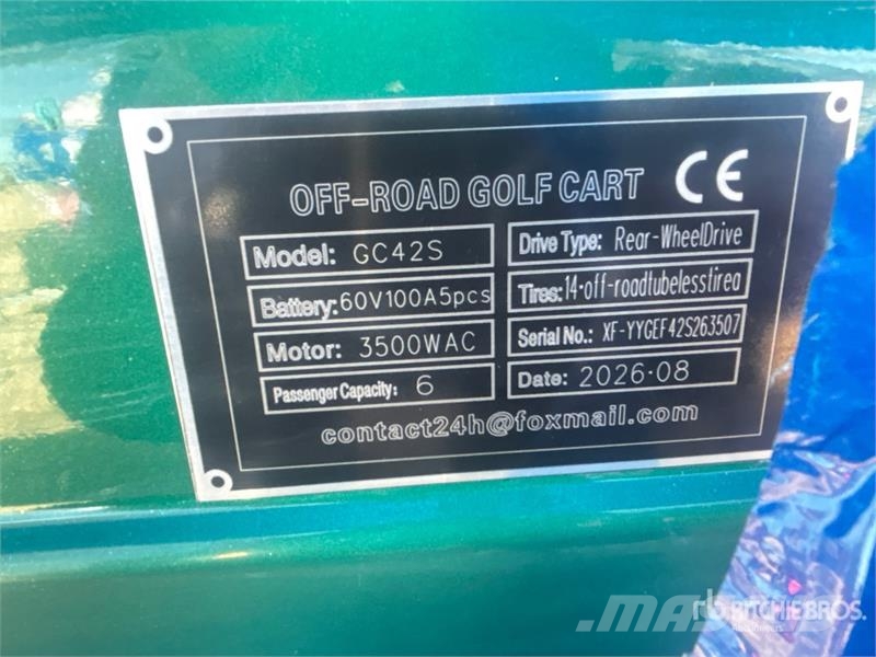 SDLOOL SL-GC42S Electric Off-Road Golf Cart (Unuse Golfkarretjes / golf carts