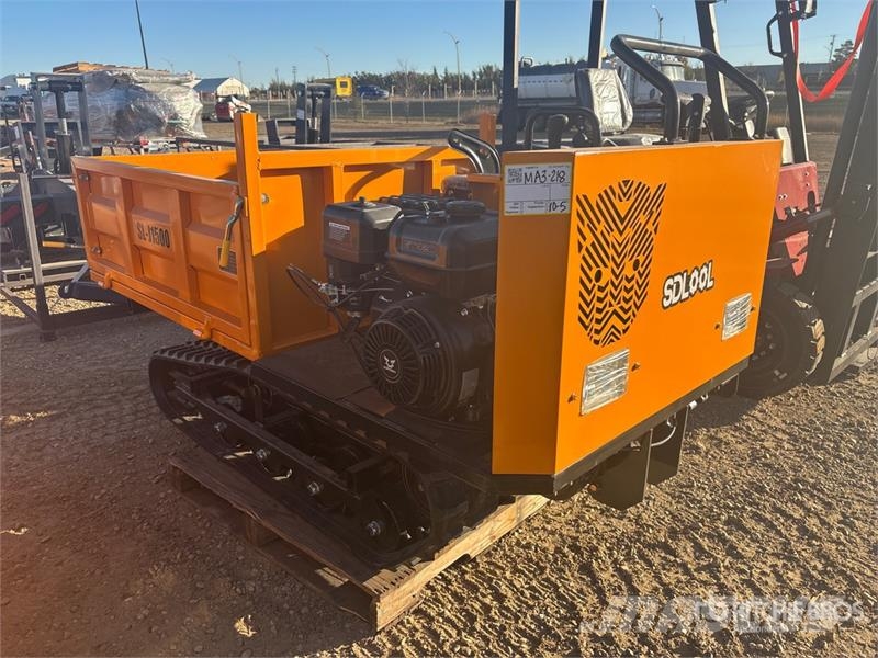 SDLOOL SL-J1500 1.5 ton Mini Crawler Dumper (Unuse عربات نقل قلابة للمواقع