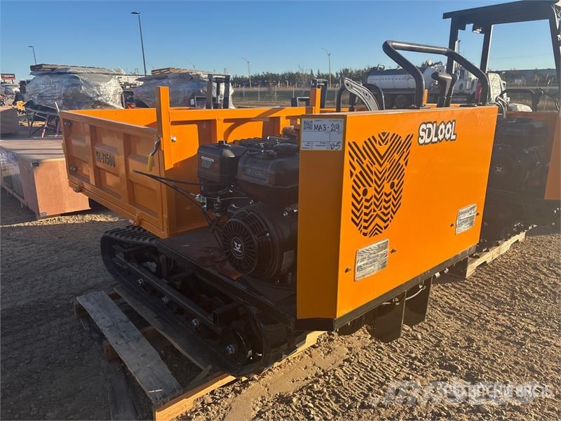 SDLOOL SL-J1500 1.5 ton Mini Crawler Dumper (Unuse عربات نقل قلابة للمواقع
