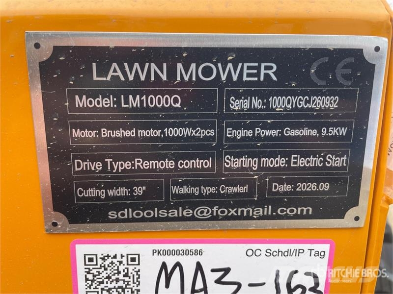SDLOOL SL-LM1000Q Remote Control Lawn Mower (Unuse Cortadores de grama