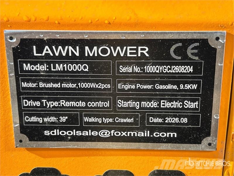 SDLOOL SL-LM1000Q Remote Control Lawn Mower (Unuse ركوب الحشائش
