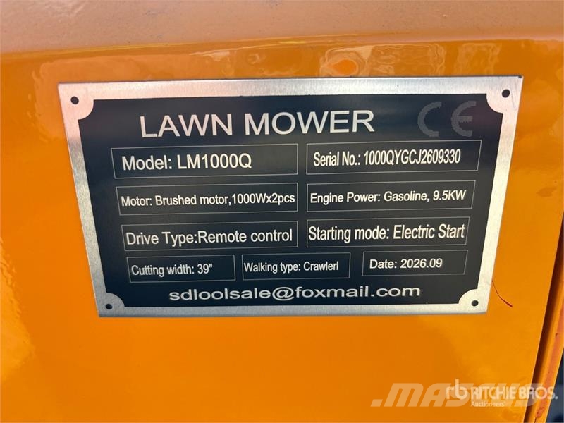 SDLOOL SL-LM1000Q Remote Control Lawn Mower (Unuse Sitteklippere