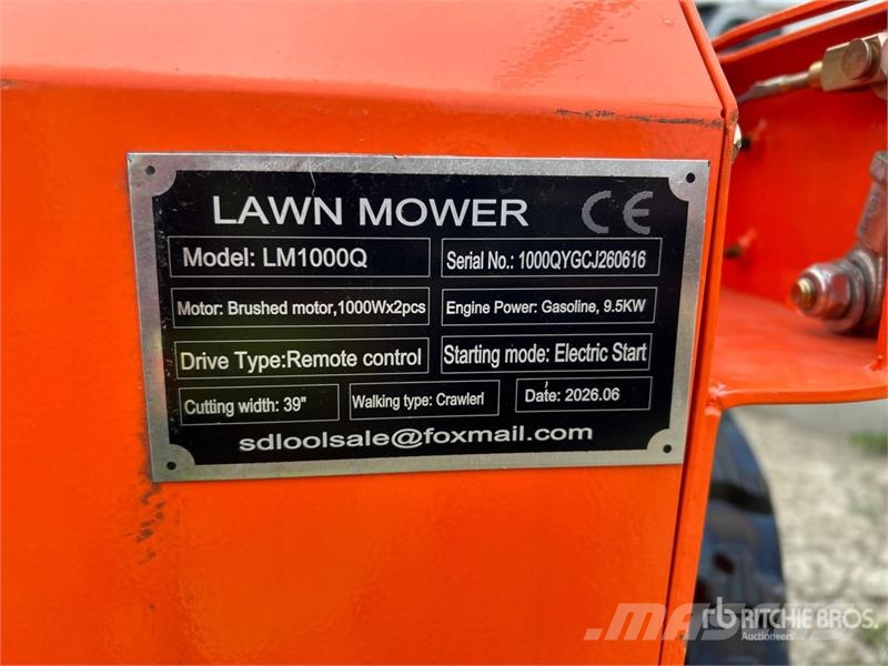  SDLOOL SL-LM1000Q Remote Control Lawn Mower (Unuse ركوب الحشائش