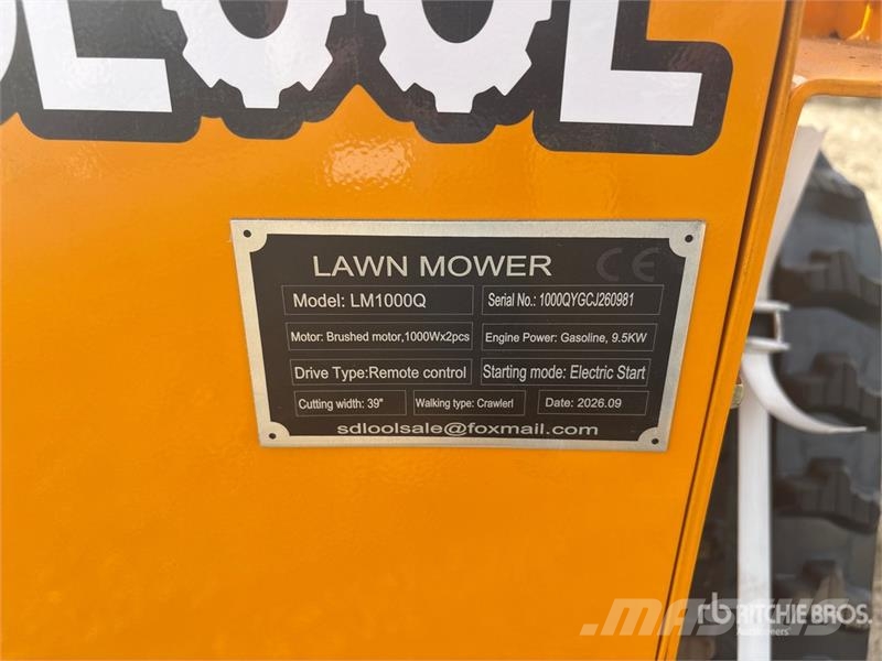  SDLOOL SL-LM1000Q Remote Control Lawn Mower (Unuse ركوب الحشائش