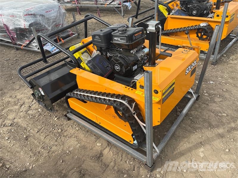  SDLOOL SL-LM1200Q Remote Control Lawn Mower (Unuse ركوب الحشائش