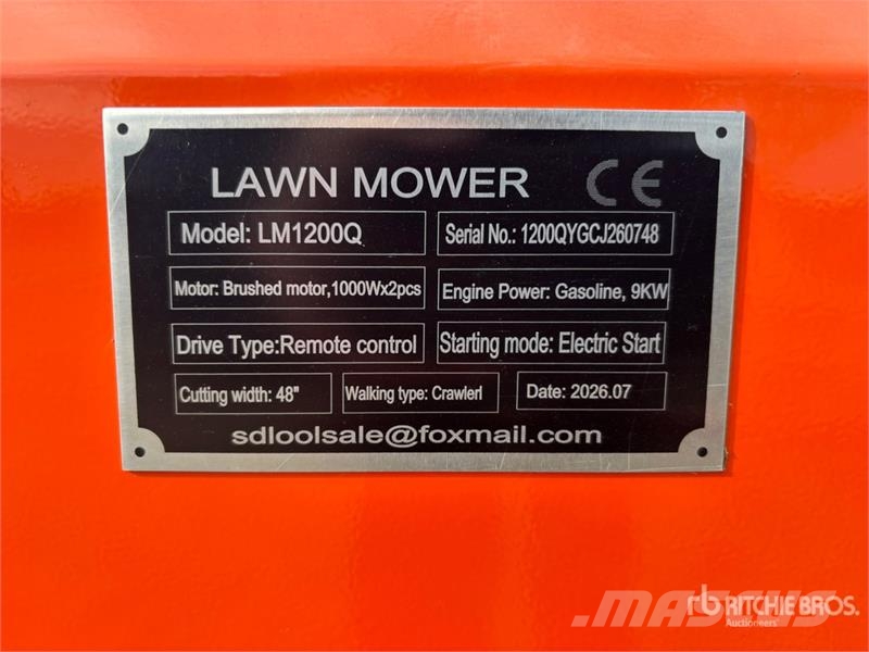 SDLOOL SL-LM1200Q Remote Control Lawn Mower Mobil çim biçme makineleri