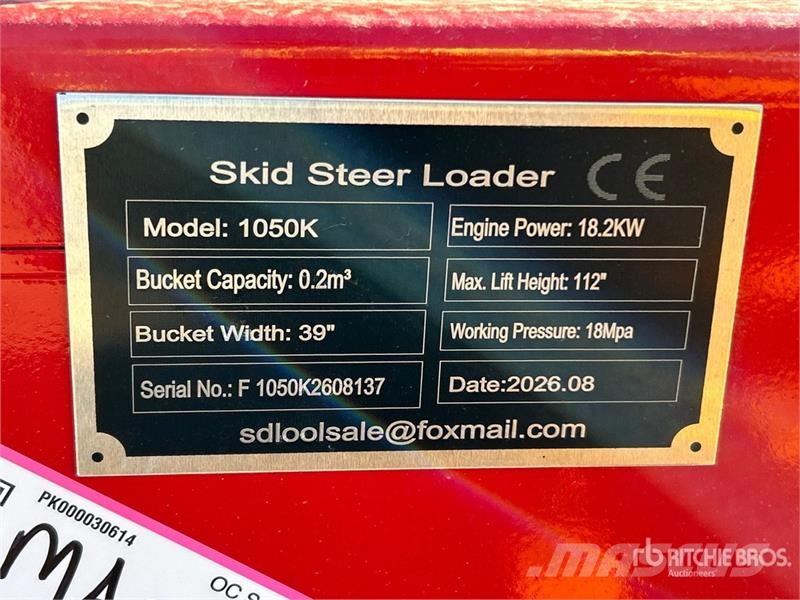  SDLOOL SL-V1000 Mini Compact Track Loader (Unused) لوادر انزلاقية التوجيه