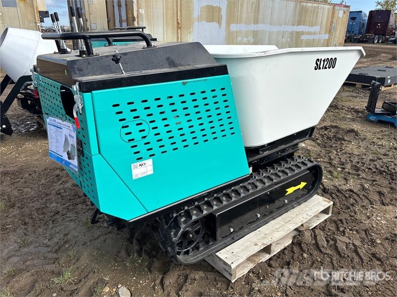 SDLOOL SL-XL1200 Stand-On Swivel Mini Crawler Dump Site dumpers