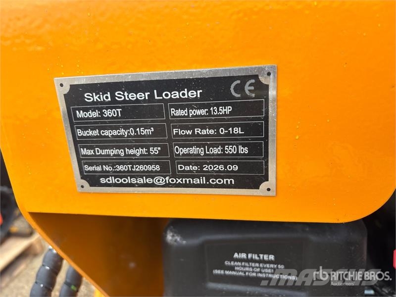  SDLOOL SL360T Minicarregadeiras