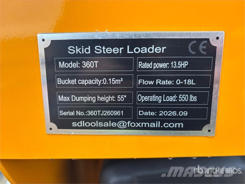  SDLOOL SL360T Minicarregadeiras