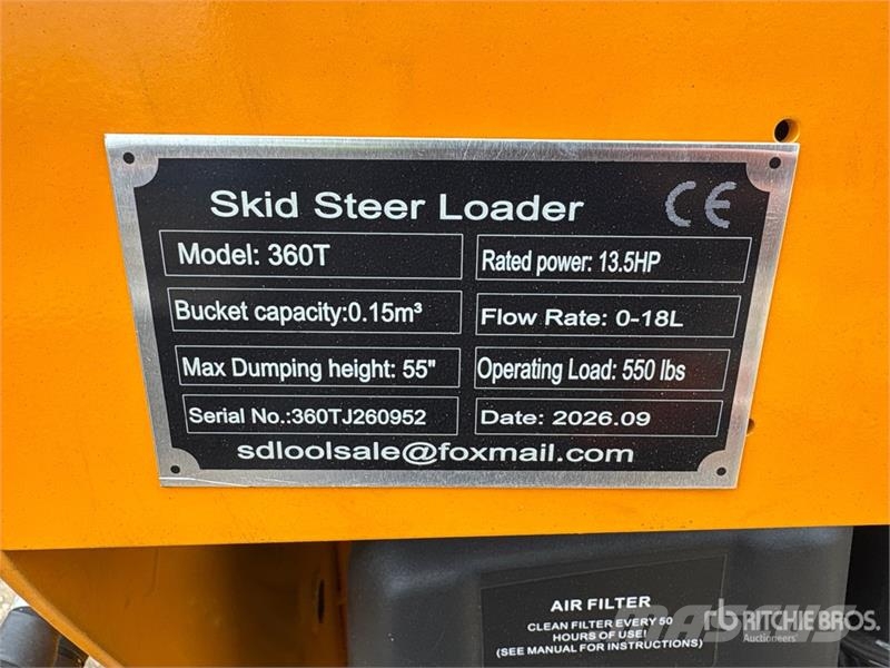 SDLOOL SL360T Minicarregadeiras