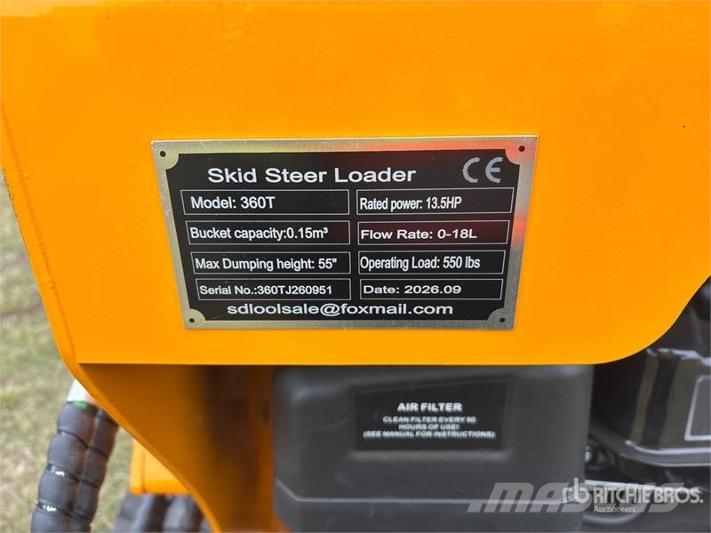 SDLOOL SL360T Minicarregadeiras
