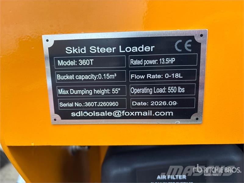  SDLOOL SL360T Minicarregadeiras