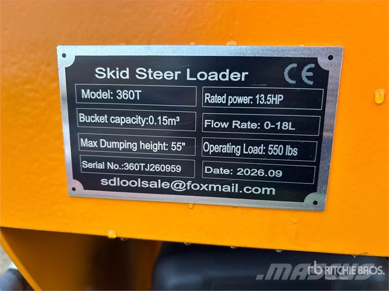  SDLOOL SL360T Minicarregadeiras