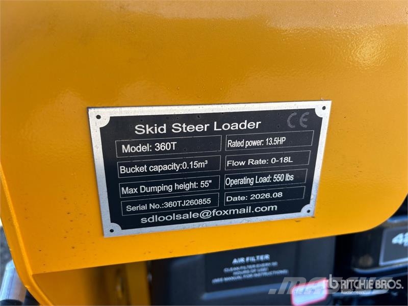 SDLOOL SL360T Skid steer loaders