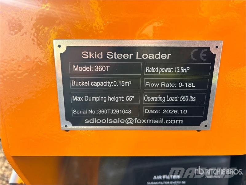 SDLOOL SL360T Skid steer mini utovarivači