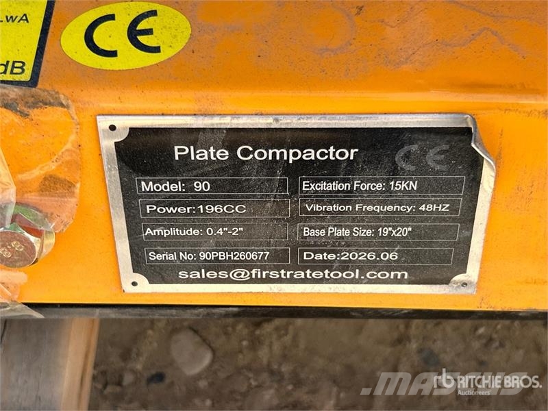  SDLOOL SL90 Vibratory Plate Compactor (Unused) دكاكات أفقية