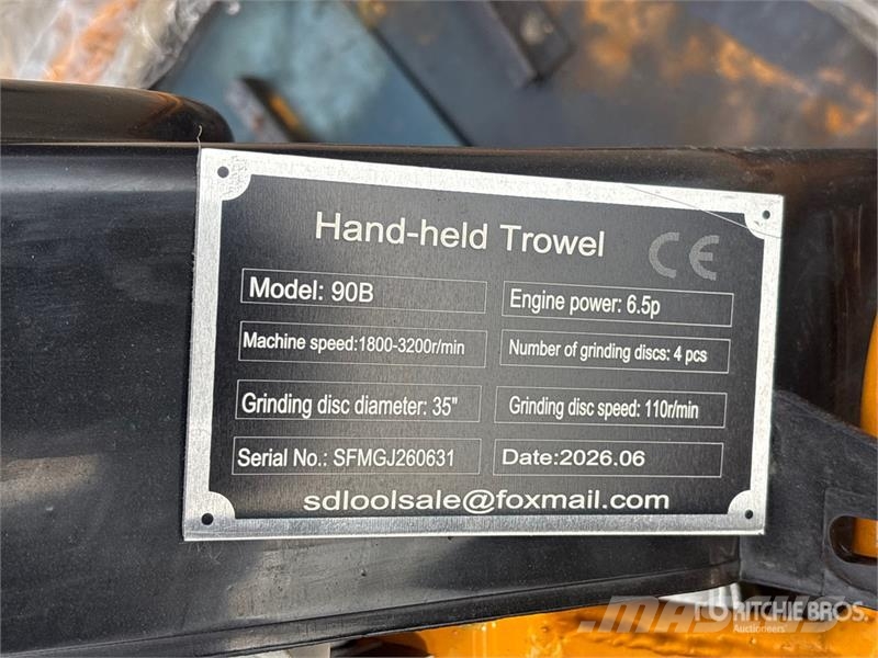 SDLOOL SL90B Power Trowel (Unused) Palas
