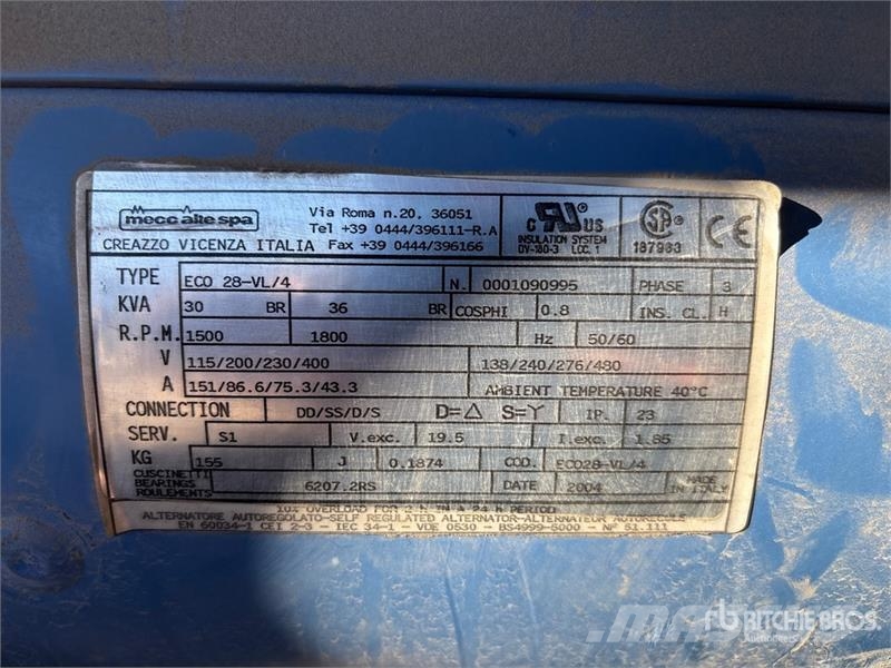 Sdmo TM20UCM 20 kW Generator Set Dyzeliniai generatoriai