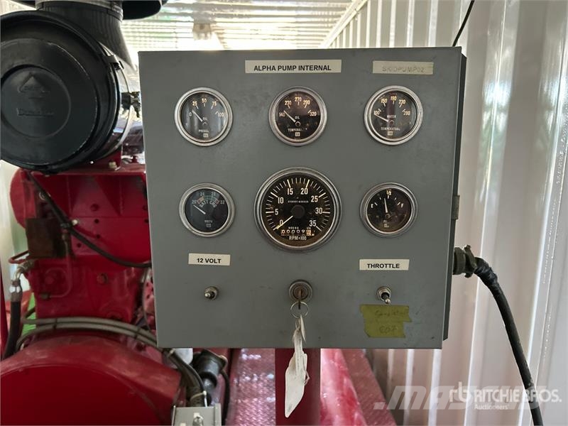 Seacan Skid-Mounted Fire Pumps Vízpumpák