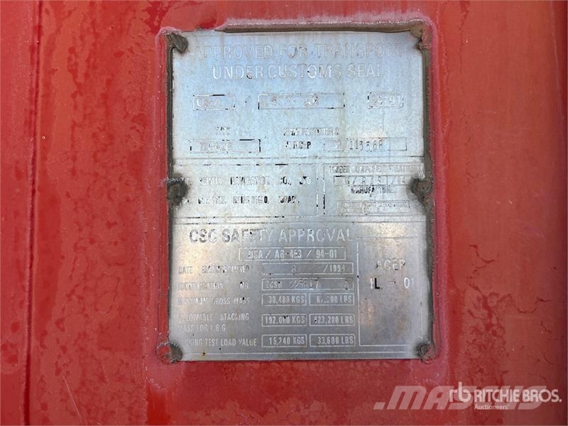 Seacan Skid-Mounted Fire Pumps Vízpumpák